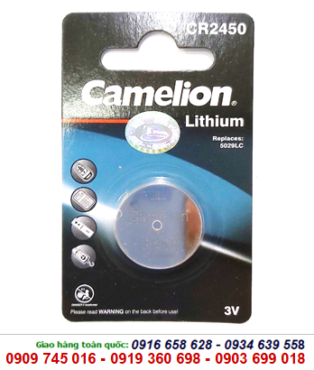 Camelion CR2450, Pin Camelion CR2450 lithium 3V chính hãng Camelion